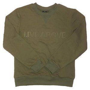 Olive Green Crew Neck Sweater
